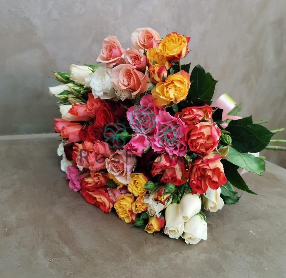 Букет цветов из: Розы в Октябрьский Башкортостан