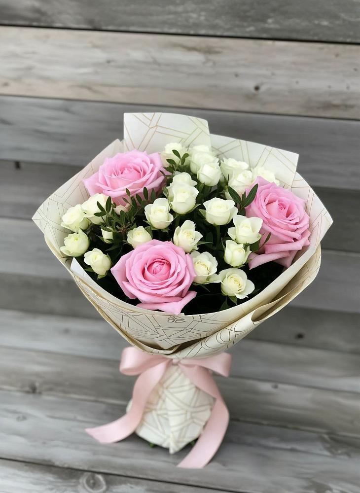 Букет цветов из: Розы в Октябрьский Башкортостан