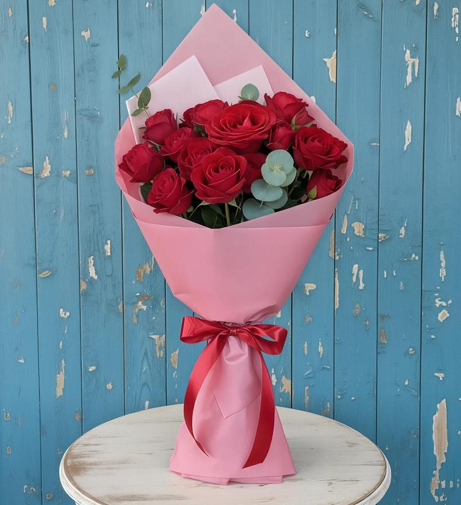 Букет цветов из: Розы в Октябрьский Башкортостан