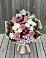 Букет цветов из: Альстромерии, Гвоздики, Розы и Хризантемы в Октябрьский Башкортостан