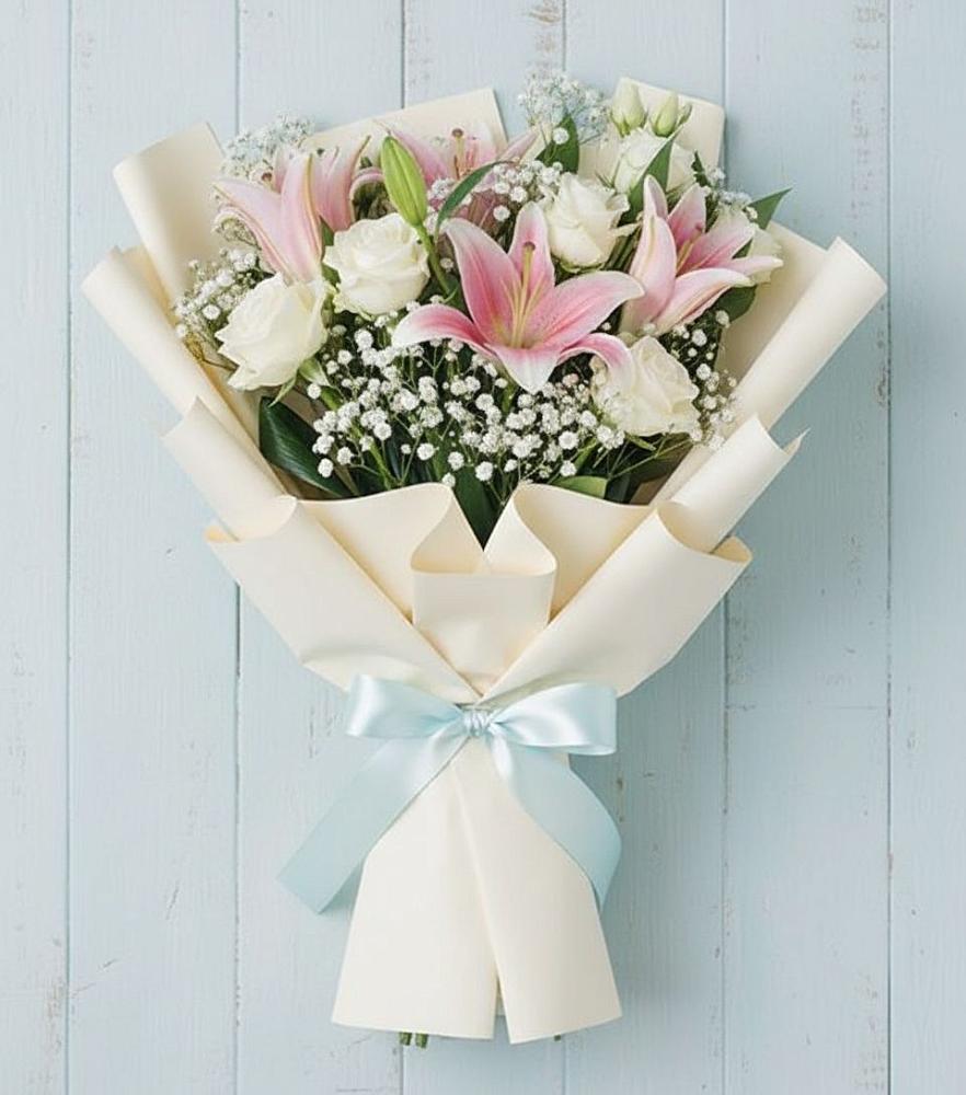 Букет цветов из: Лилии в Октябрьский Башкортостан