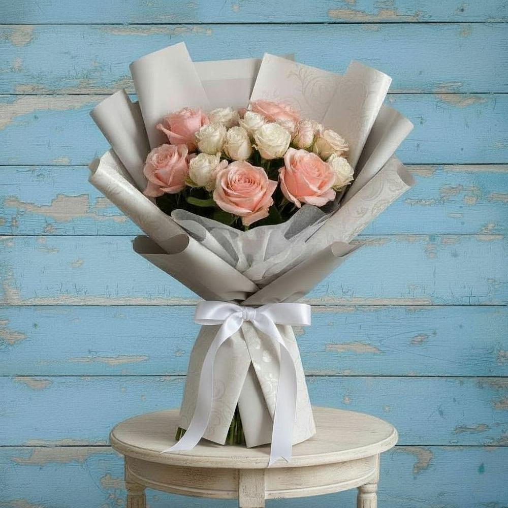 Букет цветов из: Розы в Октябрьский Башкортостан