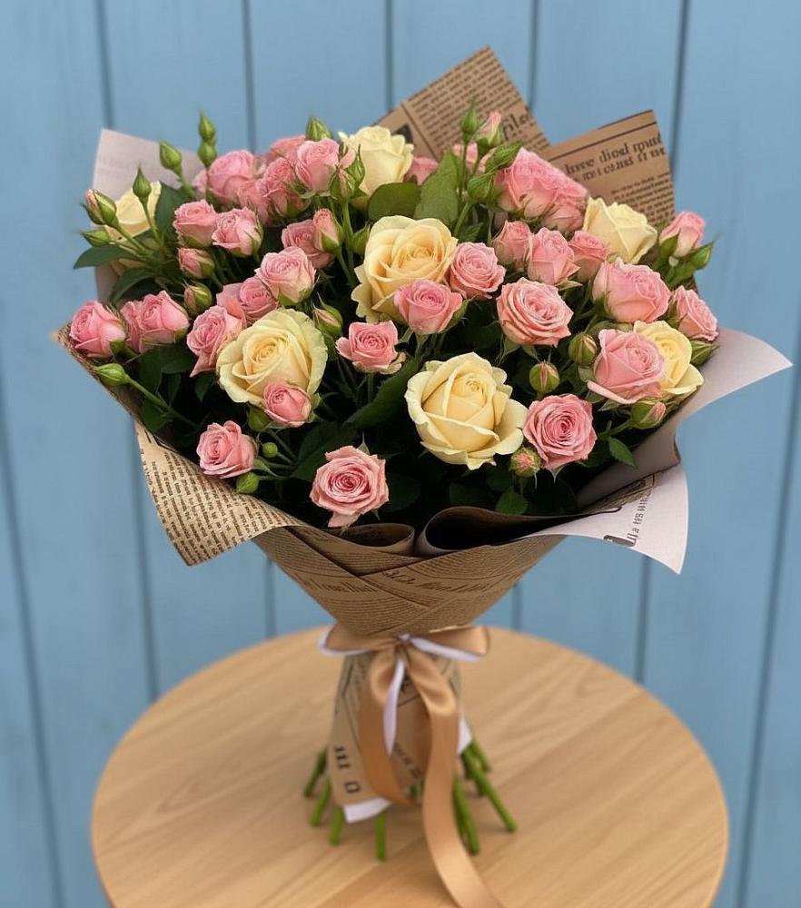 Букет цветов из: Розы в Октябрьский Башкортостан