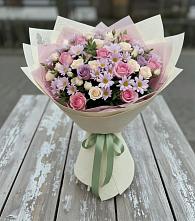 Букет цветов из:  Розы и Хризантемы в Октябрьский Башкортостан