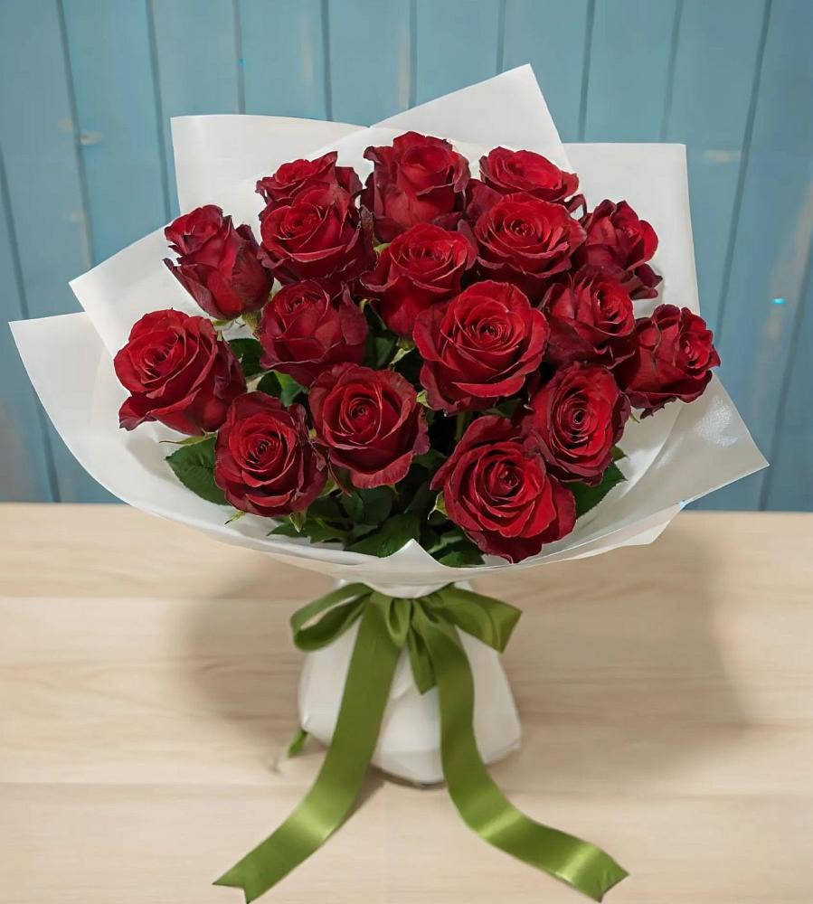 Букет Красные розы в Октябрьский Башкортостан