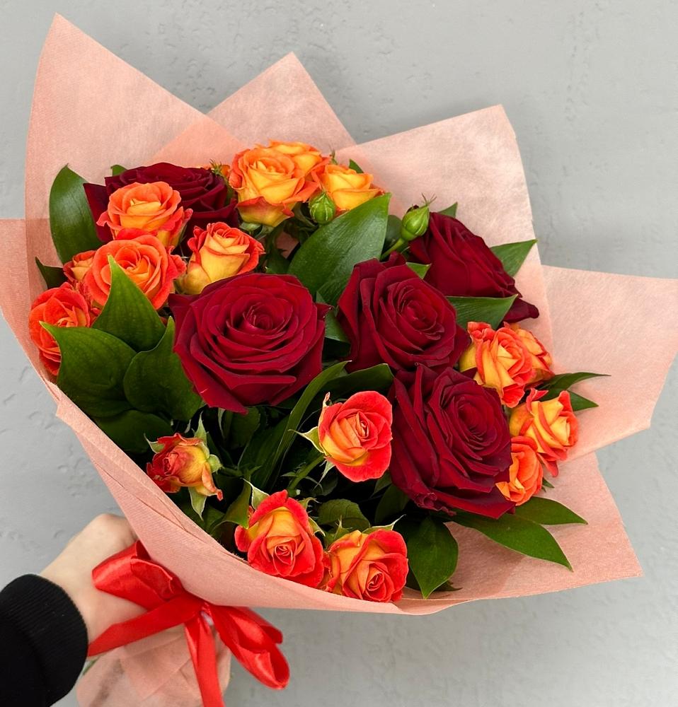 Букет Любовь и восторг в Октябрьский Башкортостан