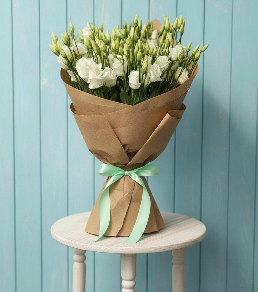 Букет цветов из: Лизиантусы в Октябрьский Башкортостан