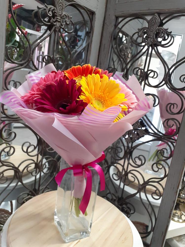 Букет цветов из: Герберы в Октябрьский Башкортостан