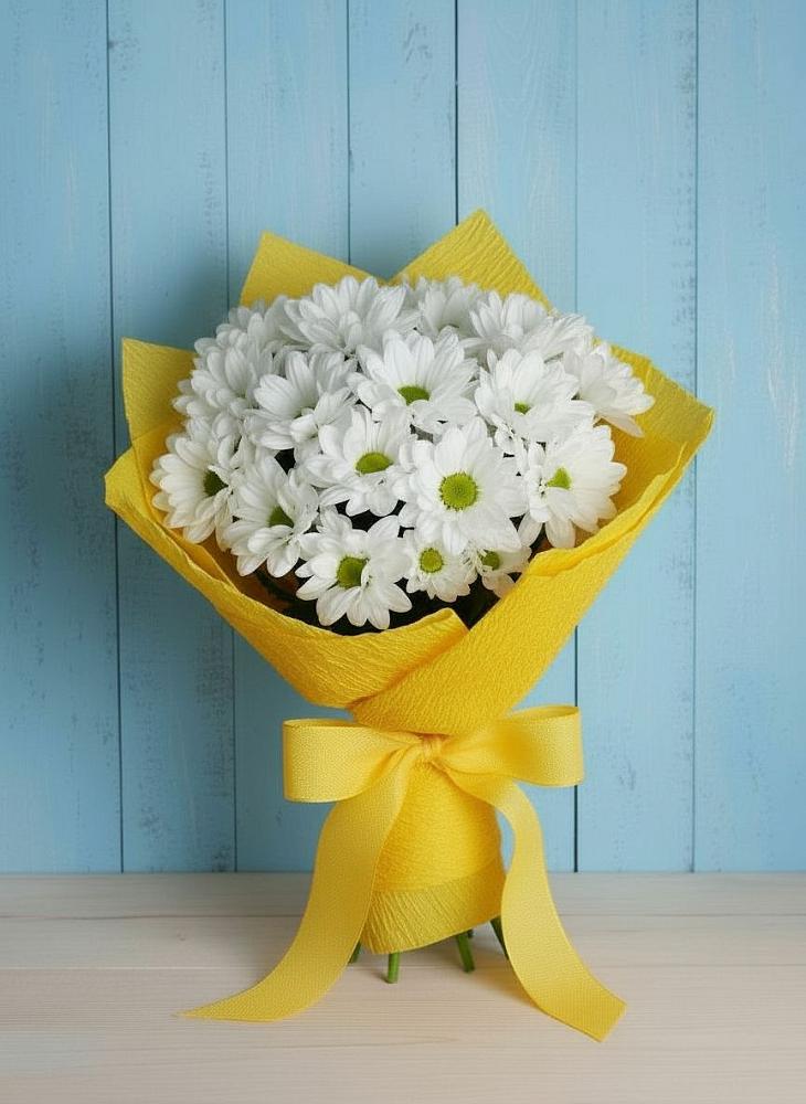Букет цветов из: Хризантемы в Октябрьский Башкортостан
