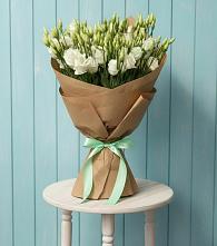 Букет цветов из:  Лизиантусы #REPLACE_PRED# Октябрьский Башкортостан