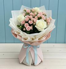 Букет цветов из:  Розы в Октябрьский Башкортостан