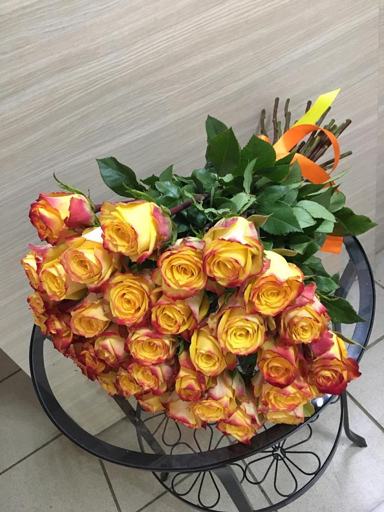 Букет Желтые розы в Октябрьский Башкортостан