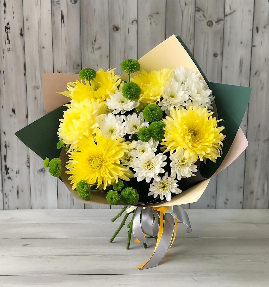 Букет цветов из: Хризантемы в Октябрьский Башкортостан