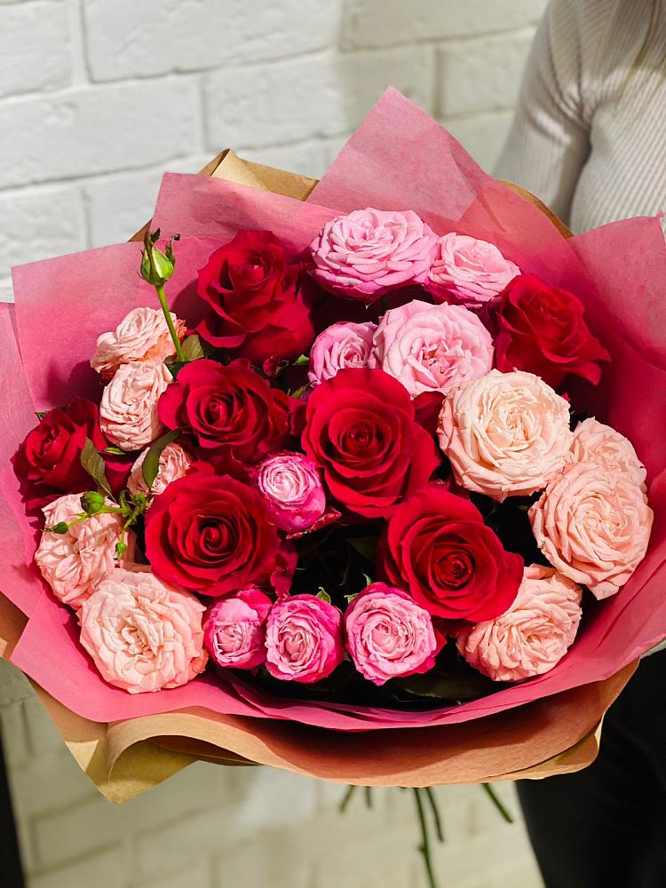 Букет цветов из: Розы в Октябрьский Башкортостан