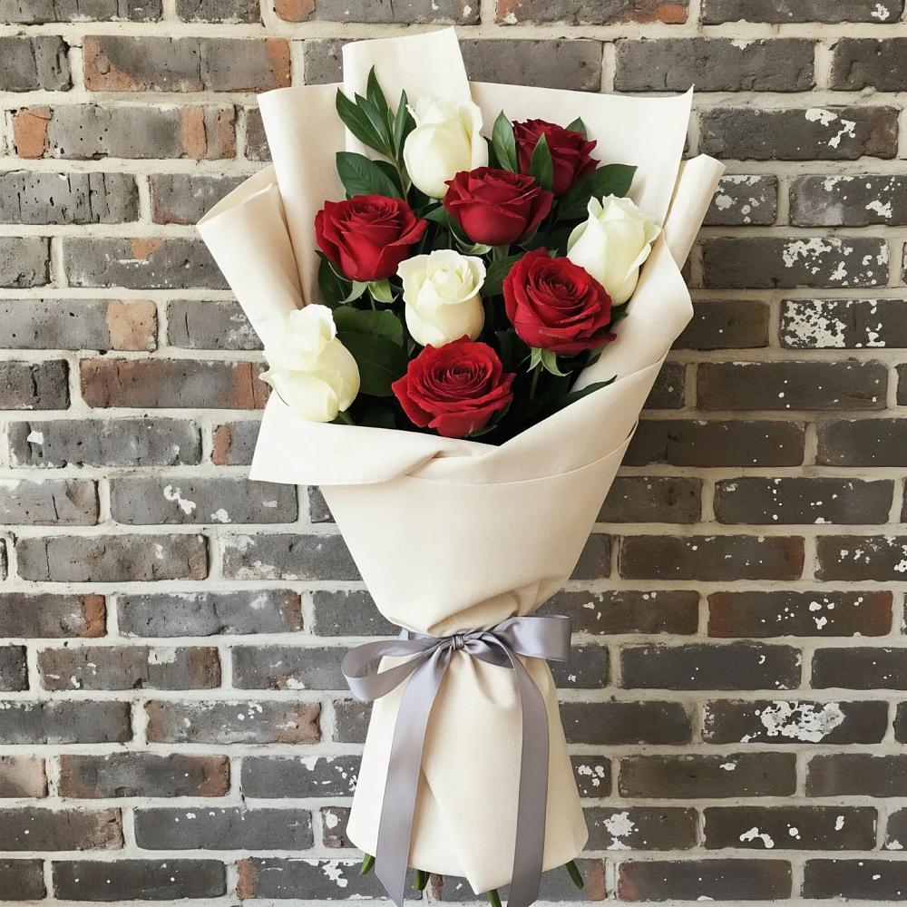 Букет цветов из: Розы в Октябрьский Башкортостан