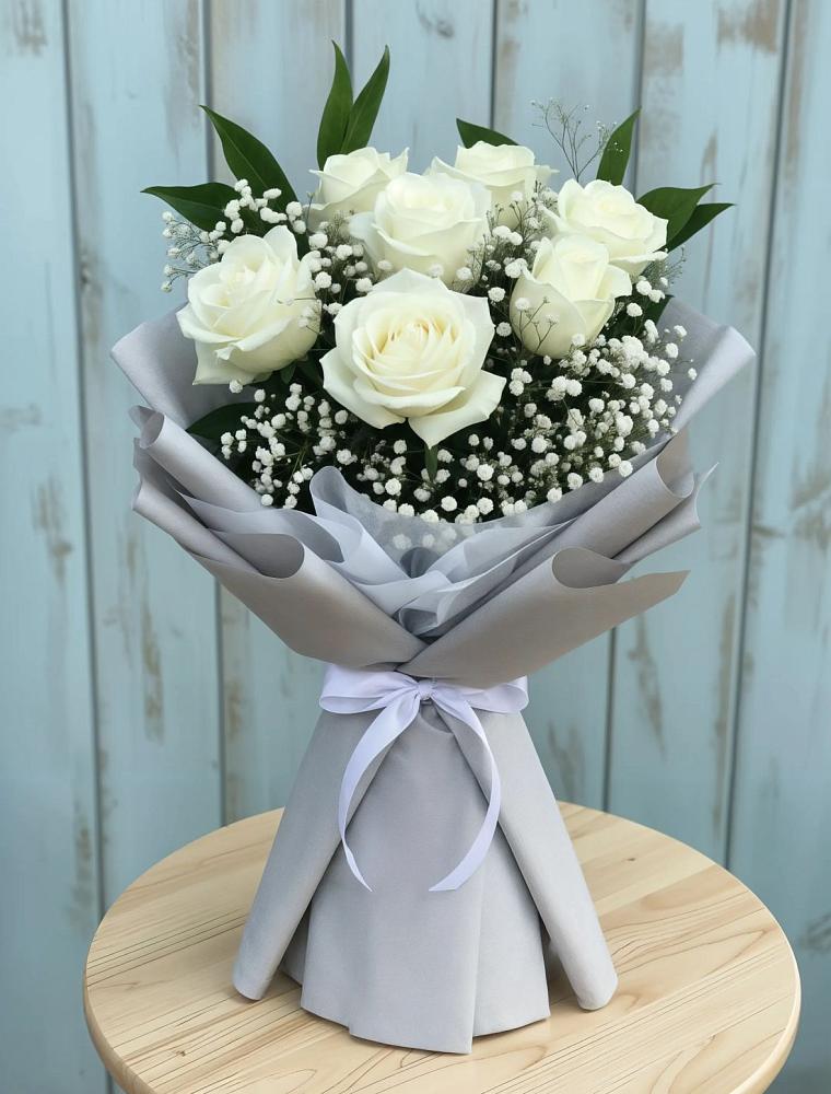 Букет цветов из: Розы в Октябрьский Башкортостан