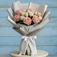 Букет цветов из:  Розы в Октябрьский Башкортостан