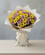 Букет цветов из:  Хризантемы в Октябрьский Башкортостан