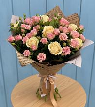 Букет цветов из:  Розы в Октябрьский Башкортостан