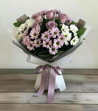 Букет цветов из:  Хризантемы и Розы #REPLACE_PRED# Октябрьский Башкортостан