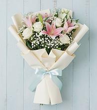 Букет цветов из:  Лилии в Октябрьский Башкортостан