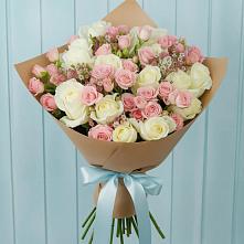 Букет цветов из:  Розы в Октябрьский Башкортостан